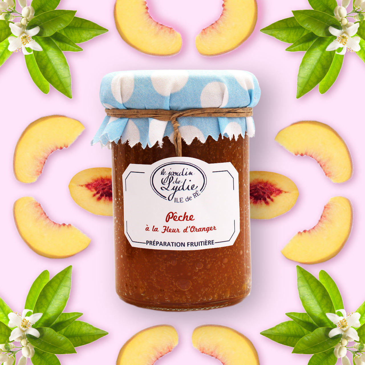 Pêche fleur d'oranger